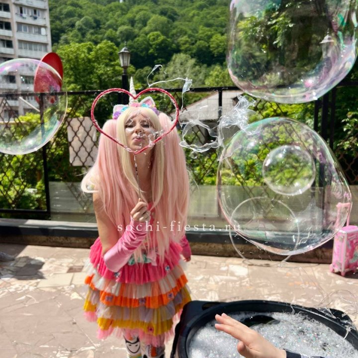 Шоу мыльных пузырей в Ярославле
