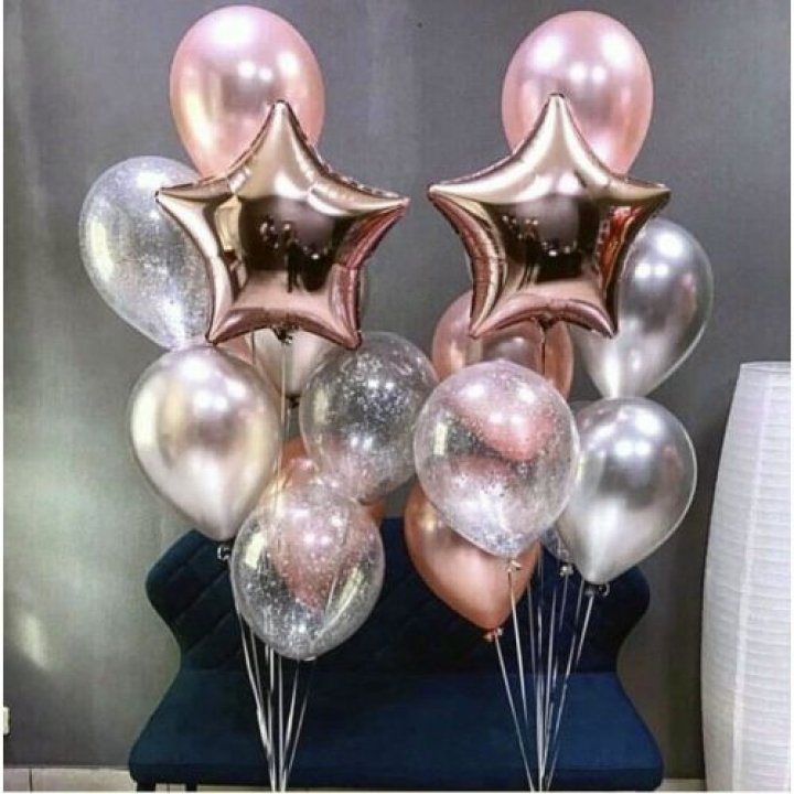 Фонтаны шаров "Дубль старт" в Ярославле