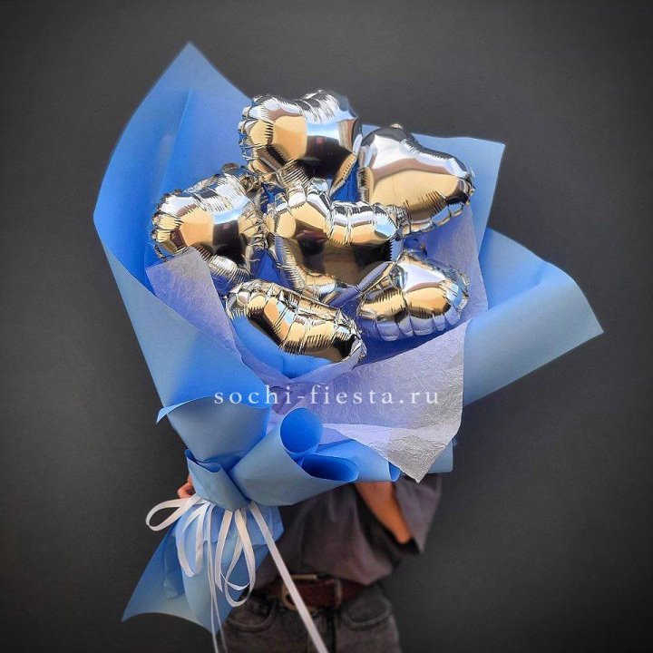 Букет из шаров сердец  №2 в Ярославле