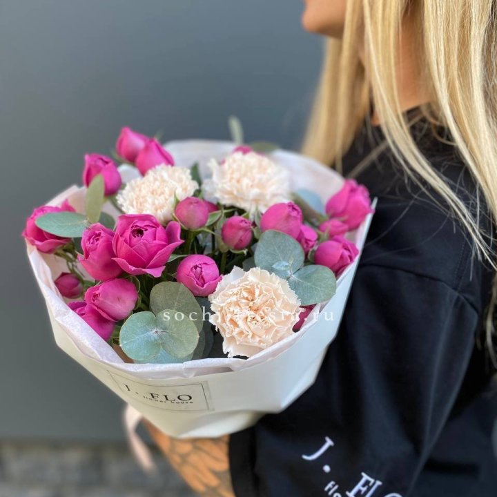 Букет с мисти бабблс №2 в Ярославле