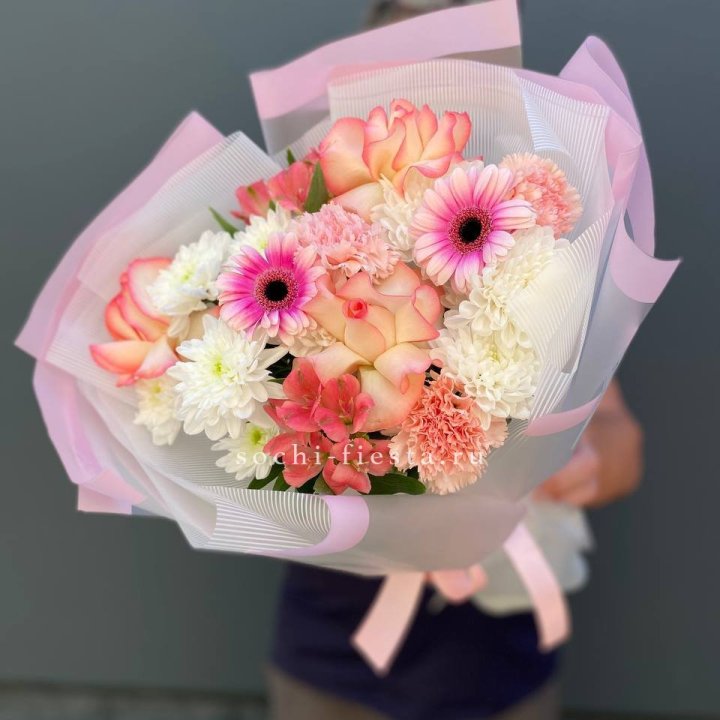 Яркий букет "Спринг" в Ярославле