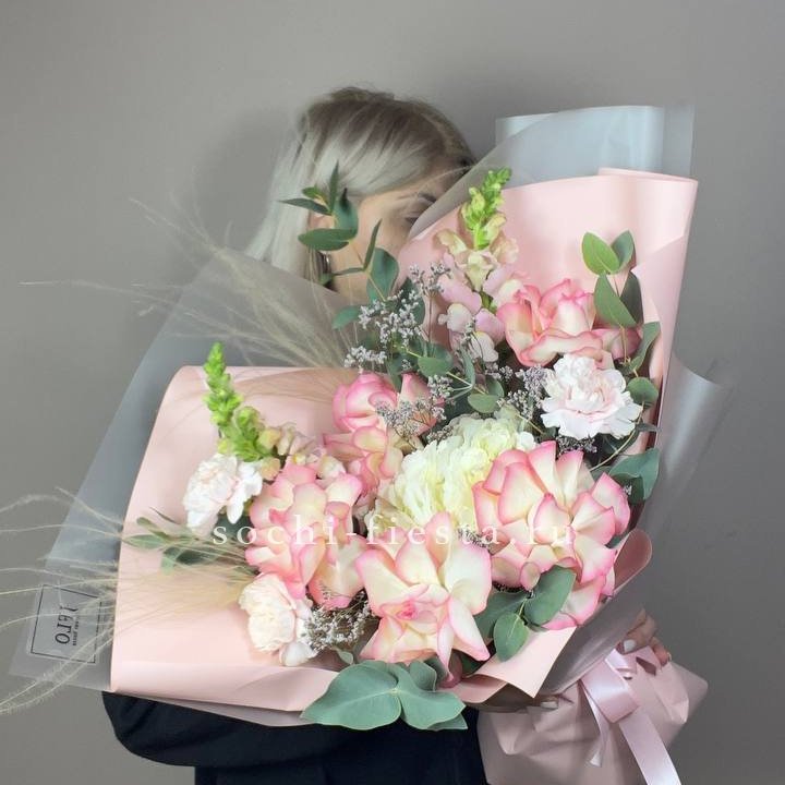  Букет  "Закат для неё" в Ярославле