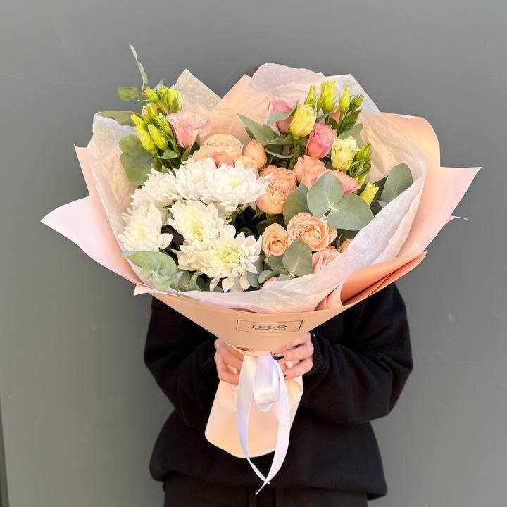 Букет "Персиковая нежность" в Ярославле