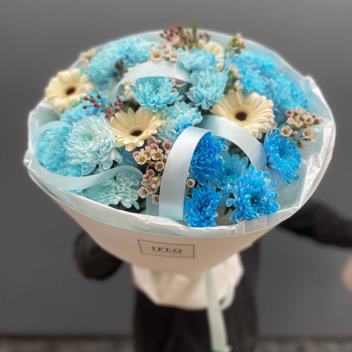 Букет "Голубые дали" с доставкой в Ярославле