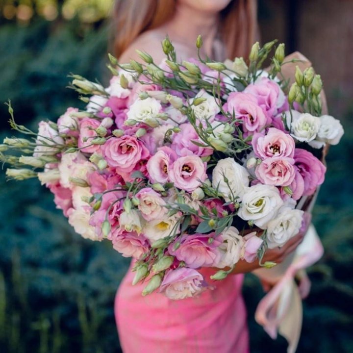 Букет эустом №1  в Ярославле