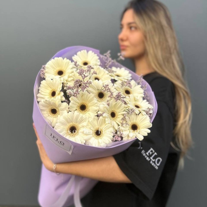 Букет голландских гербер "Лавандер" в Ярославле