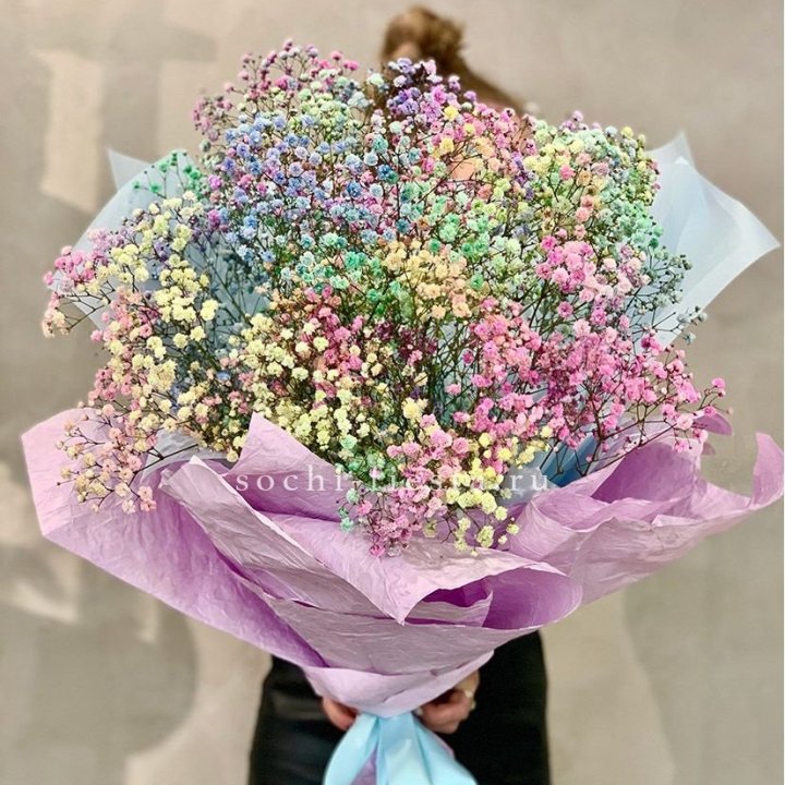 Радужные гипсофилы №2 в Ярославле