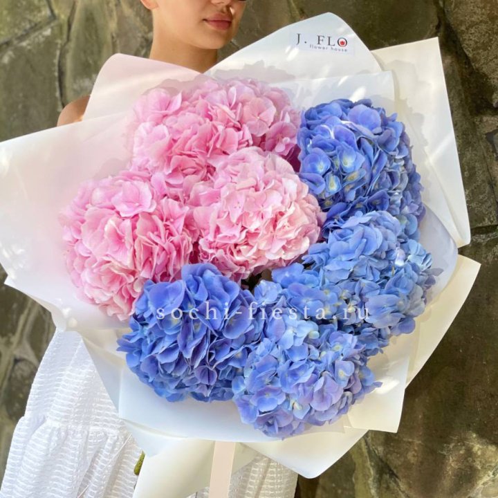 Букет гортензий №1 в Ярославле