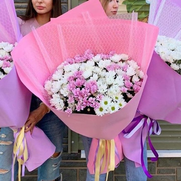 Букет хризантем №3 в Ярославле