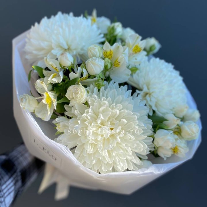 Букет из хризантем "Миранда" в Ярославле