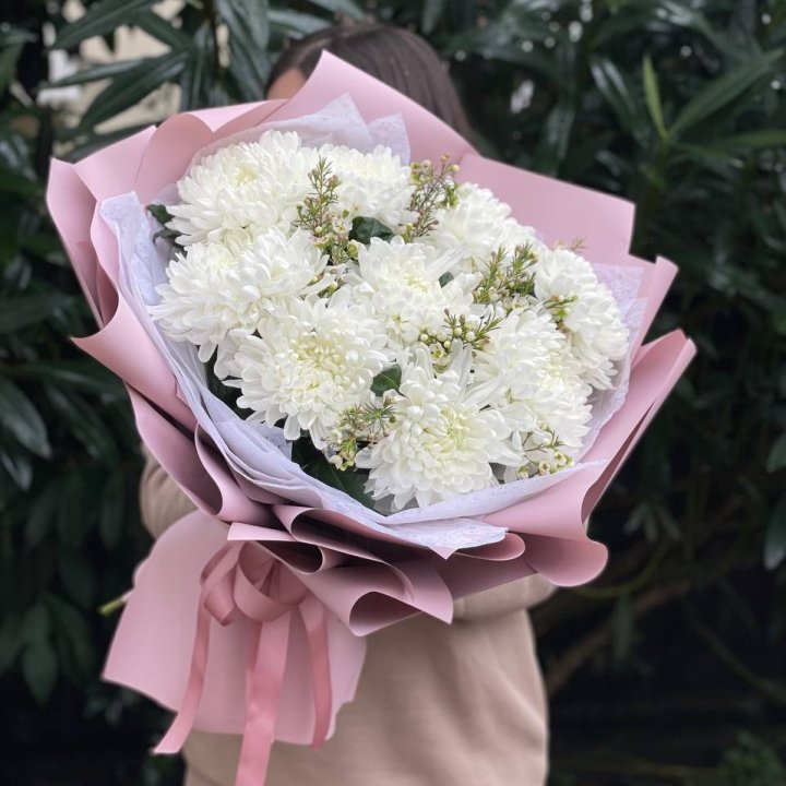 Букет хризантем №1 в Ярославле