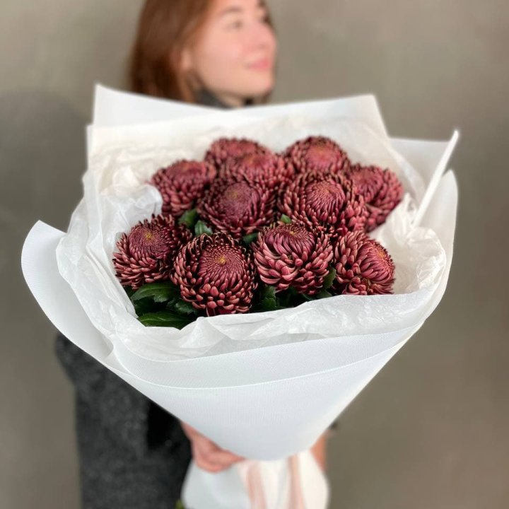 Букет хризантем "Касиопия" в Ярославле