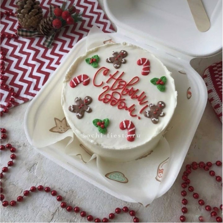 Бенто-торт "С Новым Годом!" в Ярославле