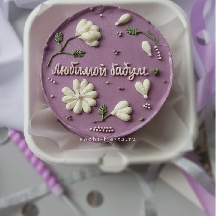 Бенто-торт "Любимой бабуле" в Ярославле