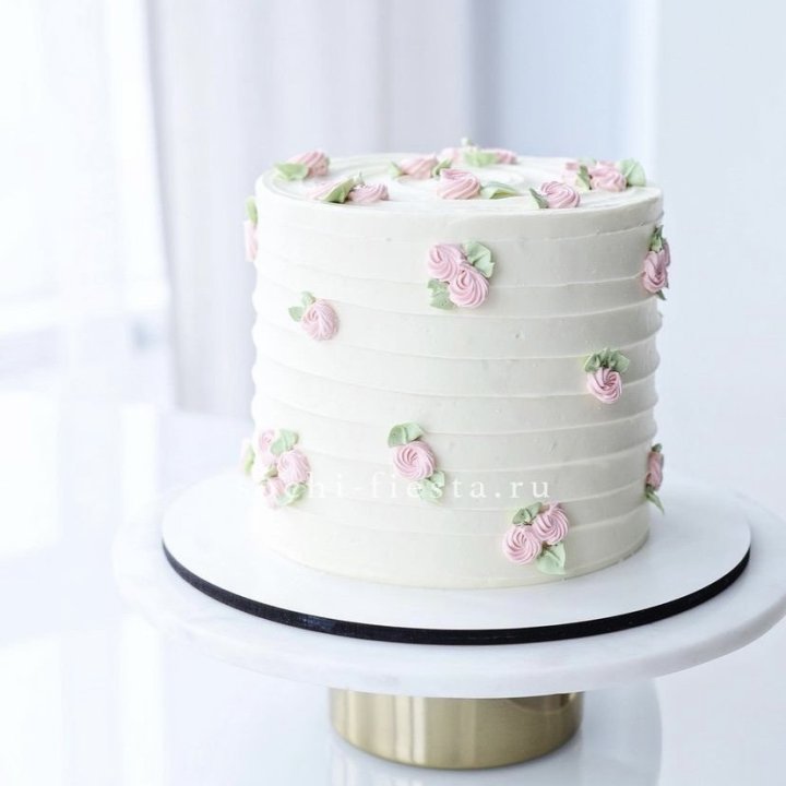 Торт "Розы в снегу" в Ярославле