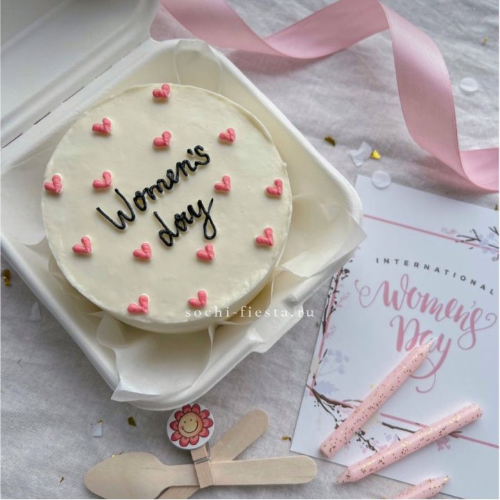 Бенто-торт "Дорогим женщинам"  в Ярославле