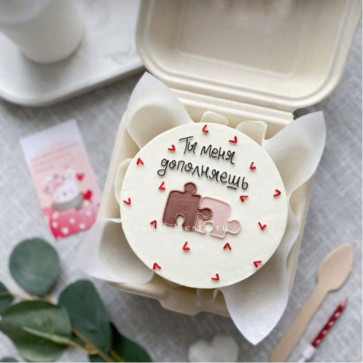 Бенто-торт "ТЫ меня дополняешь"  в Ярославле