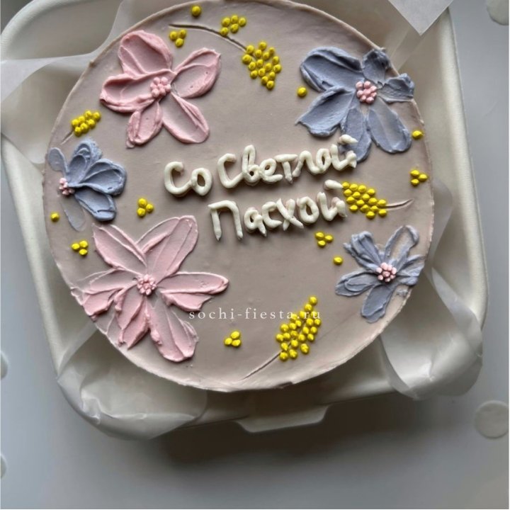 Бенто-торт "Светлой Пасхи" 3 в Ярославле