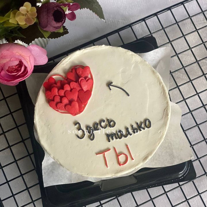 Бенто-торт "В моем сердце только ты"  в Ярославле