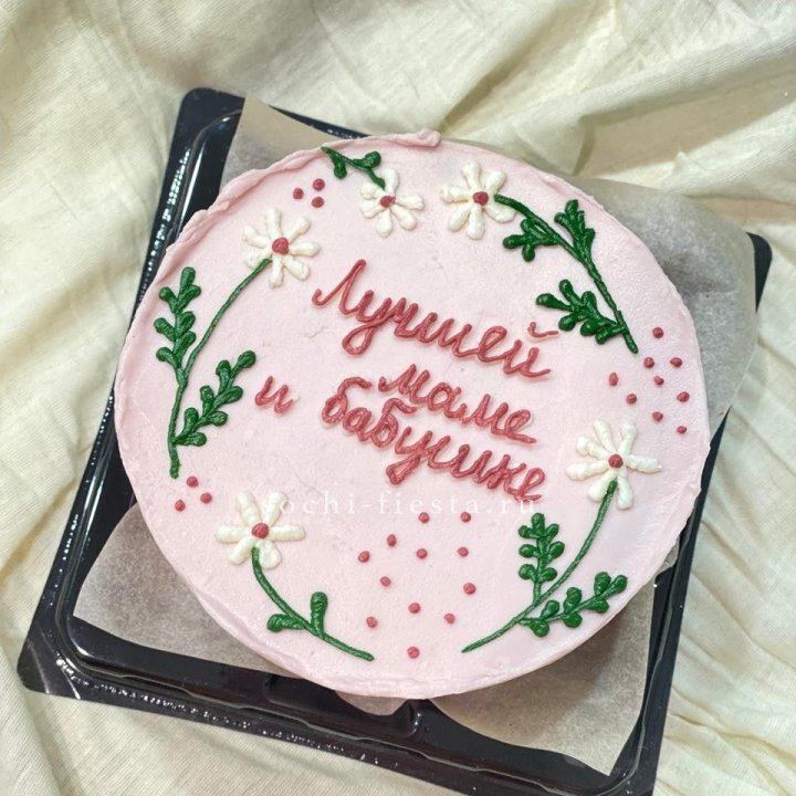Бенто-торт "Лучшей маме и бабушке"  в Ярославле