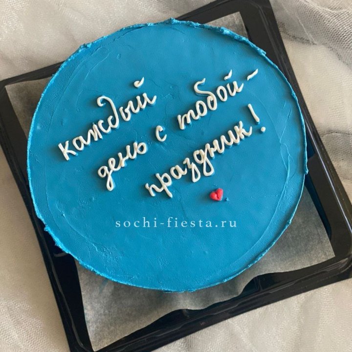 Бенто-торт "Каждый день с тобой праздник"  в Ярославле