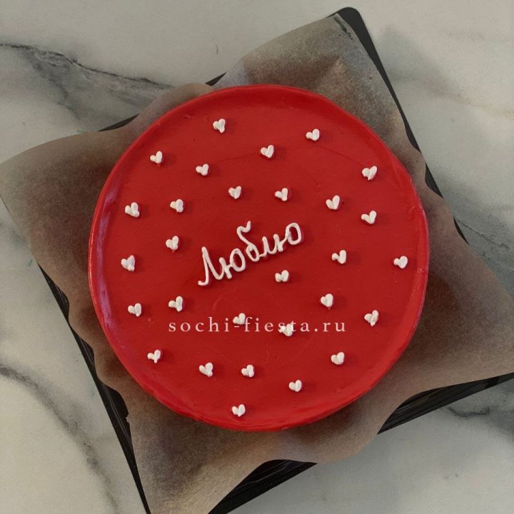 Бенто-торт "Люблю" в Ярославле