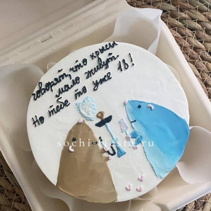 Бенто-торт "Крысы"  в Ярославле