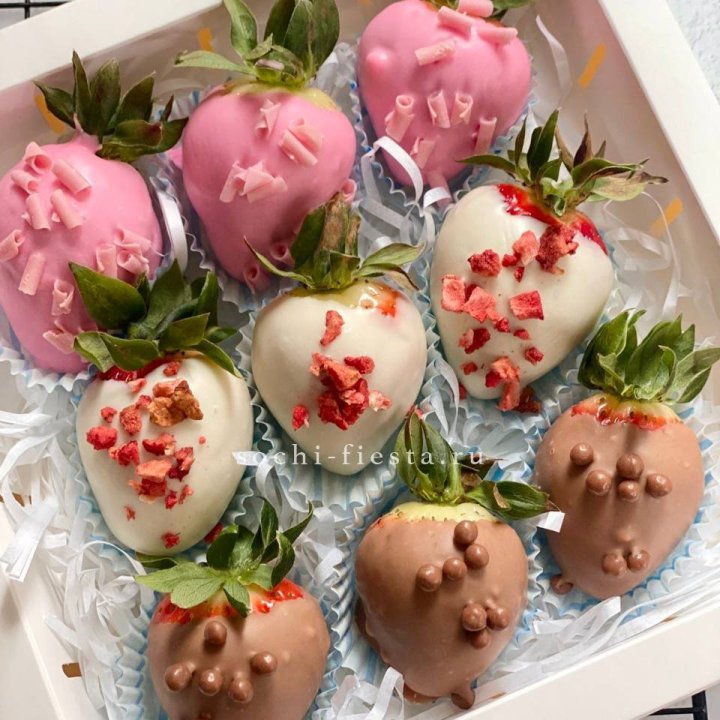 Клубника в шоколаде 9 ягод в Ярославле