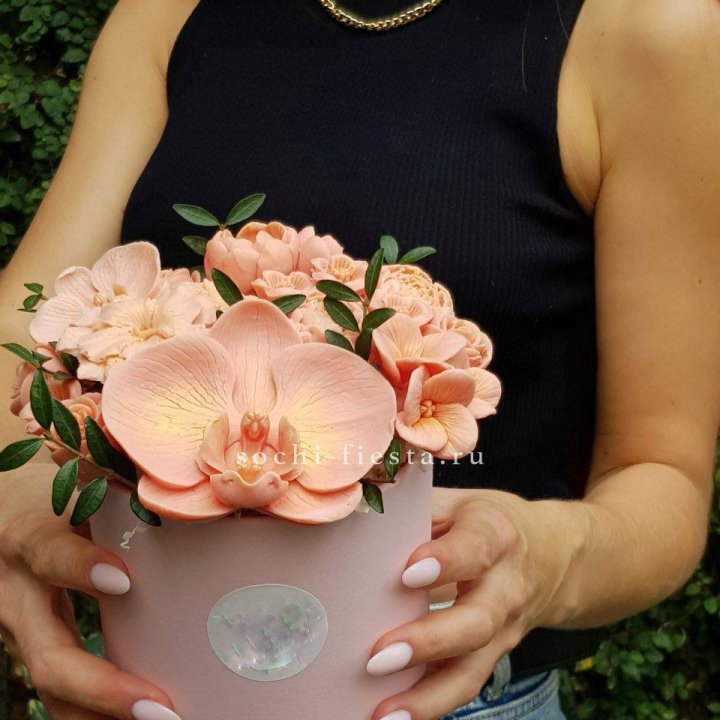 Шоколадный букет Орхидей в Ярославле