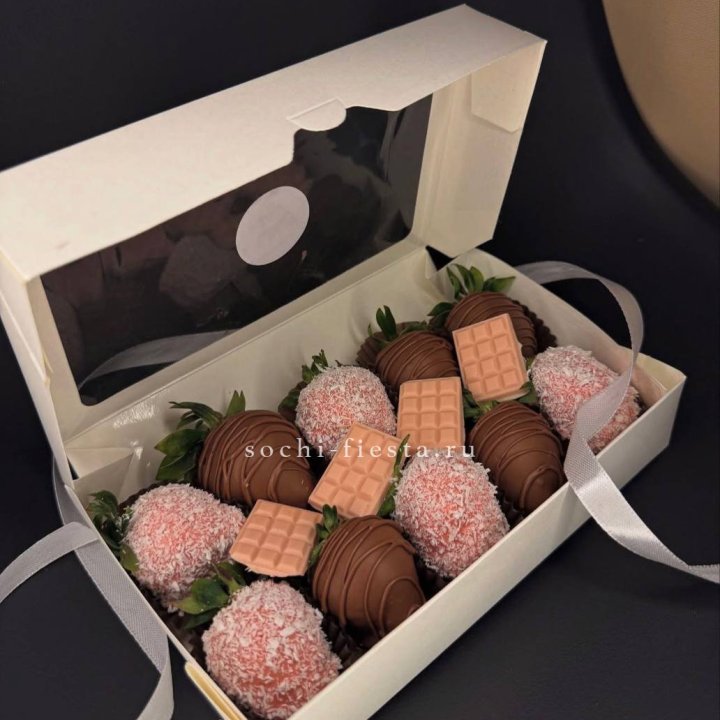 Клубника в шоколаде 10 ягод №2 в Ярославле