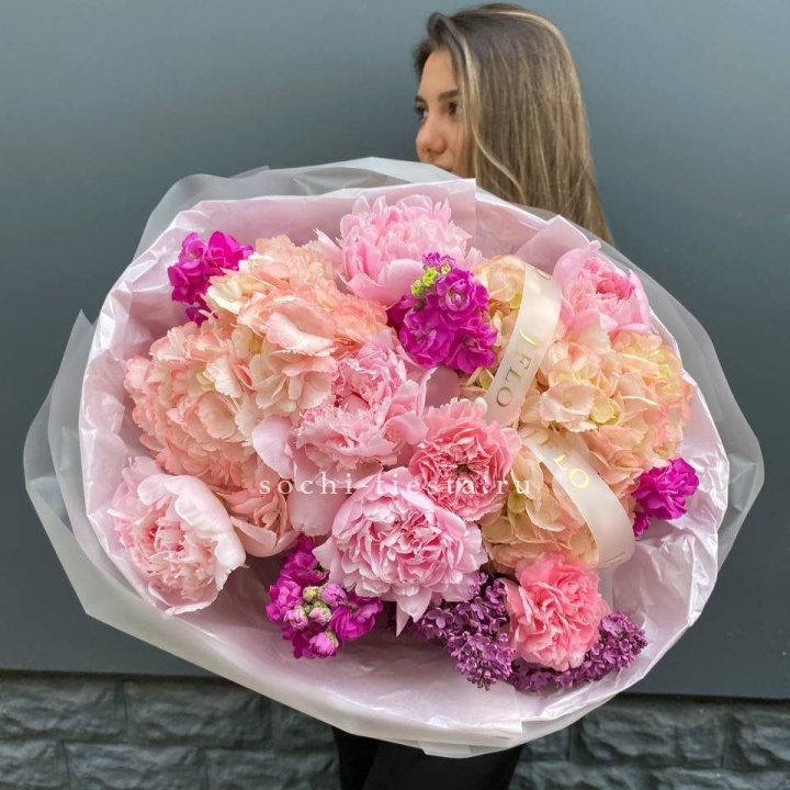  Букет "Фловер пионс" в Ярославле
