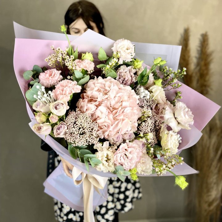 Дизайнерский букет "Трели кримс" в Ярославле