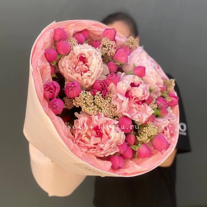  Букет с пионами "Преференс" в Ярославле