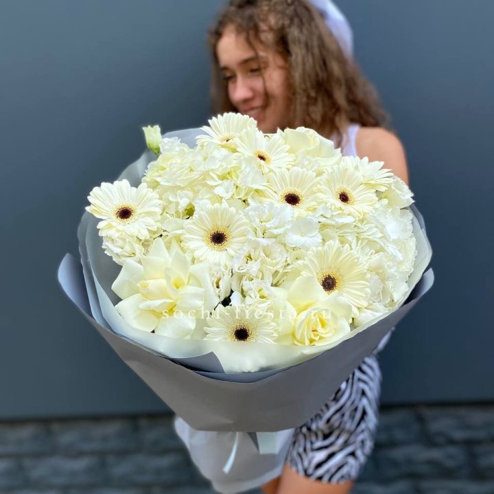  Букет "Вайт люксур" в Ярославле