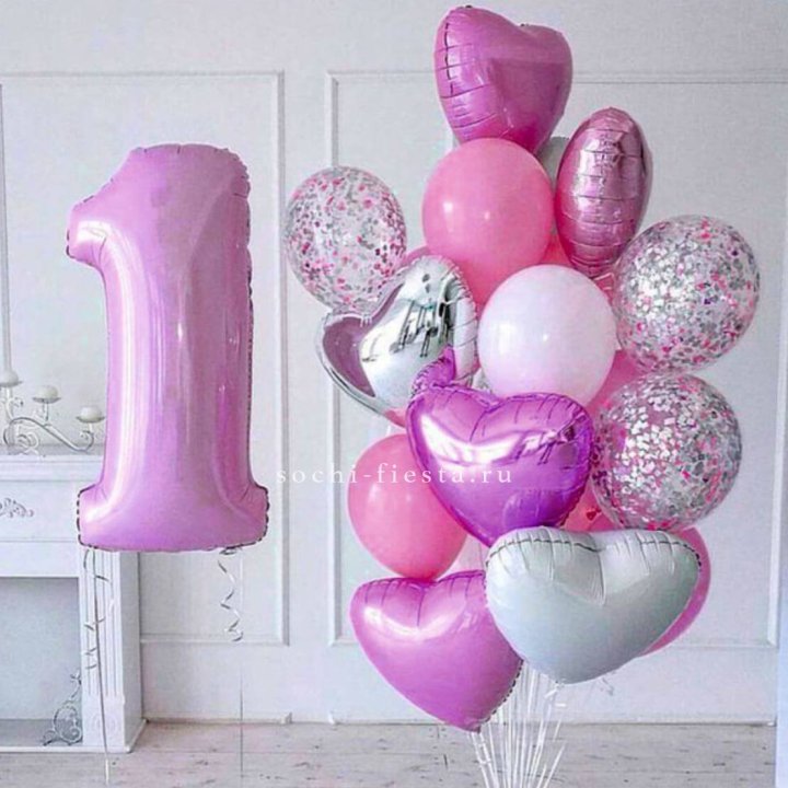 Набор шаров "С днем рождения" в Ярославле