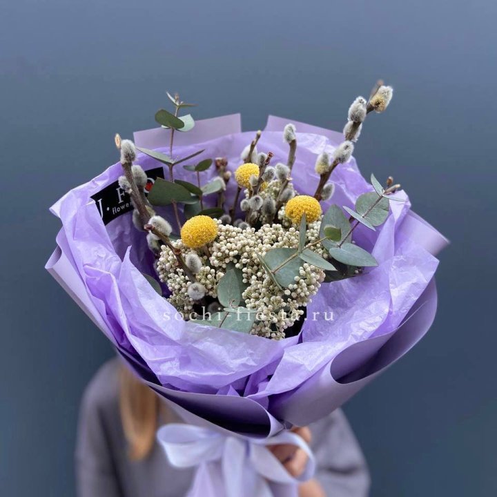 Букет с Вербой №1 в Ярославле