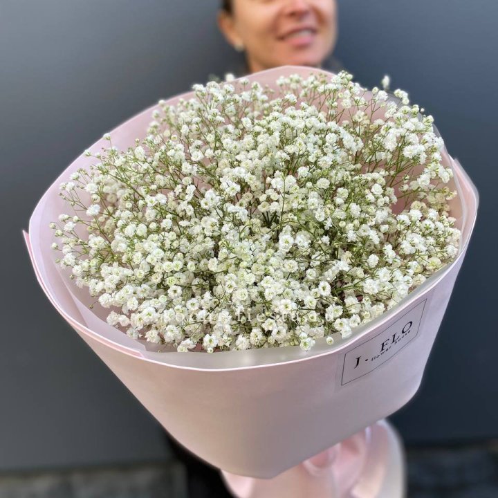 11 белых гипсофил в фоамиране в Ярославле