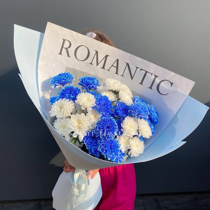 Букет кустовых хризантем  в Ярославле