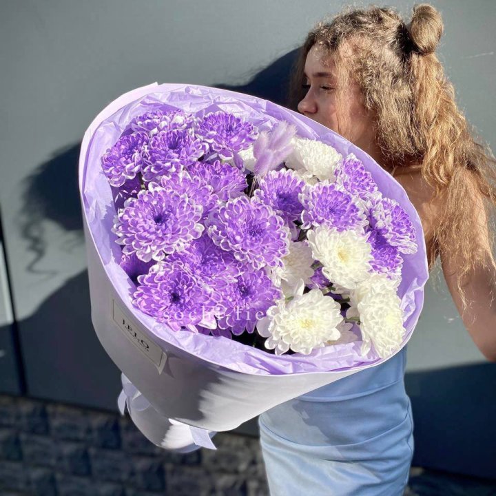  Букет хризантем "Сирена" в Ярославле