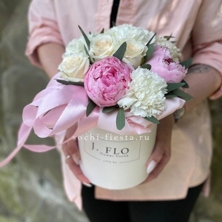 Цветочный бокс мини №2 в Ярославле