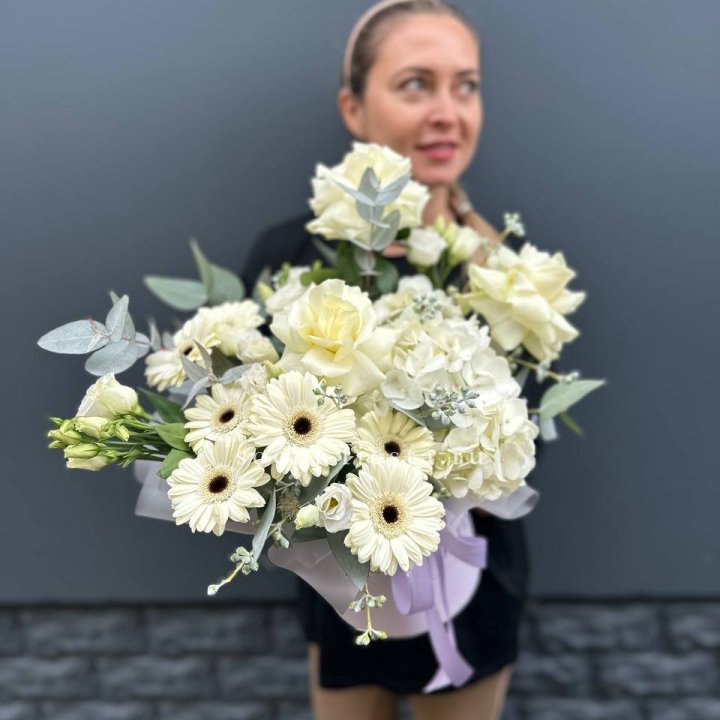 Цветочный бокс "Лавандовый сон" в Ярославле