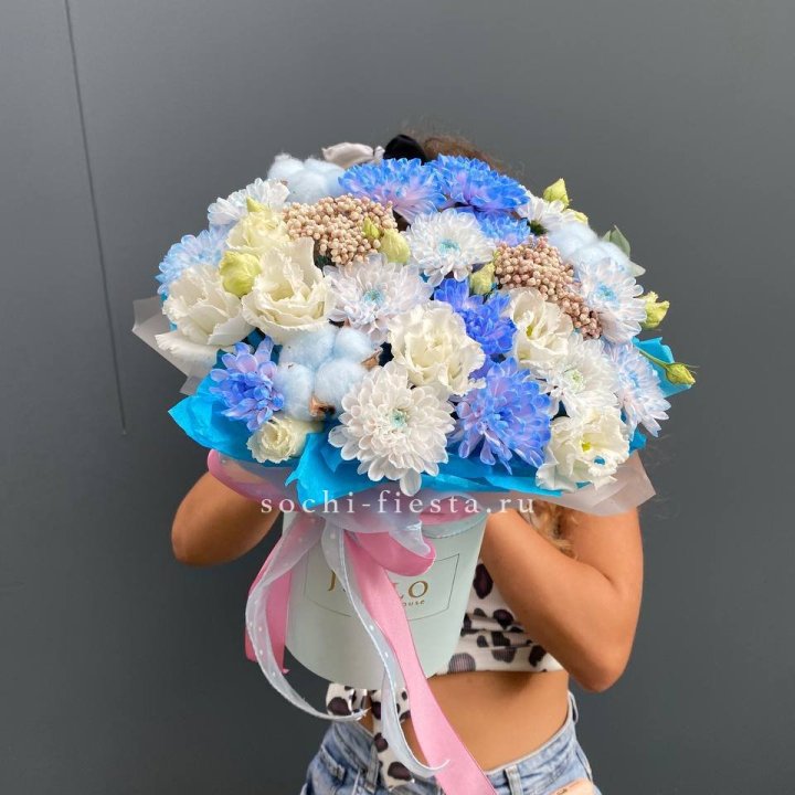 Коробка цветов  " Облако" в Ярославле