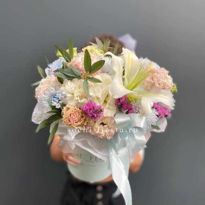 Дизайнерский цилиндр "Лилия" в Ярославле