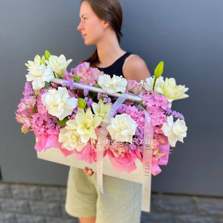 Большой бокс розовый в Ярославле