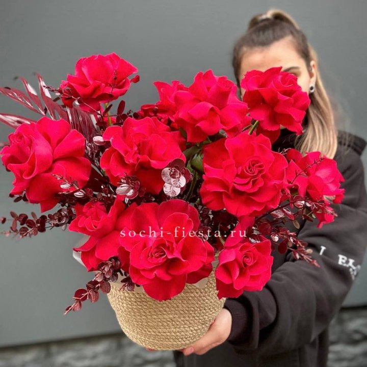 Джутовое кашпо "Трамонто" в Ярославле