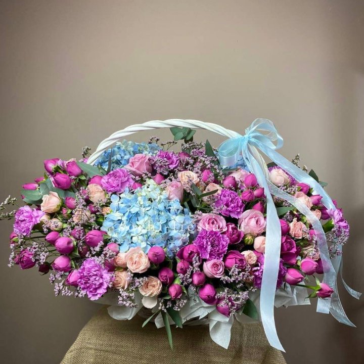 Авторская корзина "Лавандерия" в Ярославле