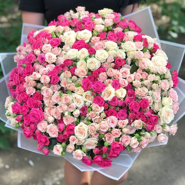 101 кустовая роза в Ярославле