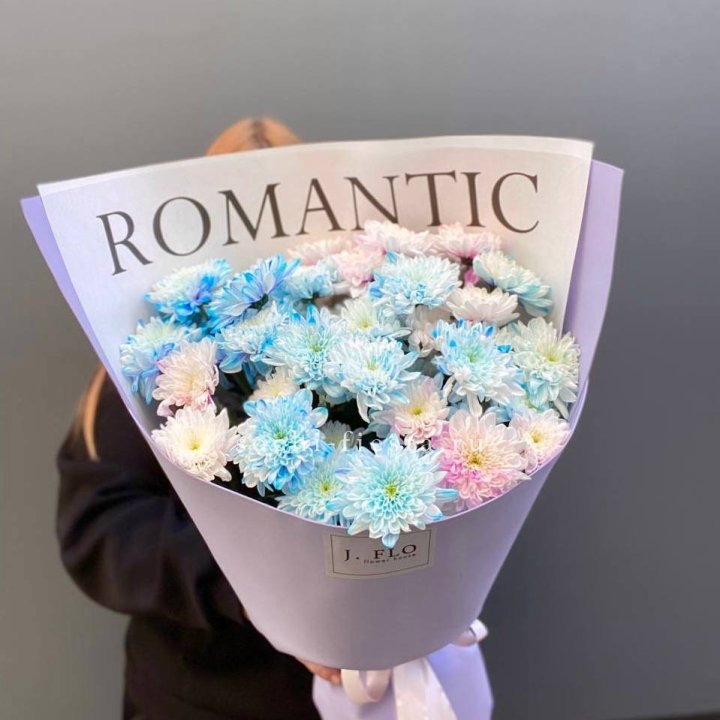 Букет кустовых хризантем в Ярославле