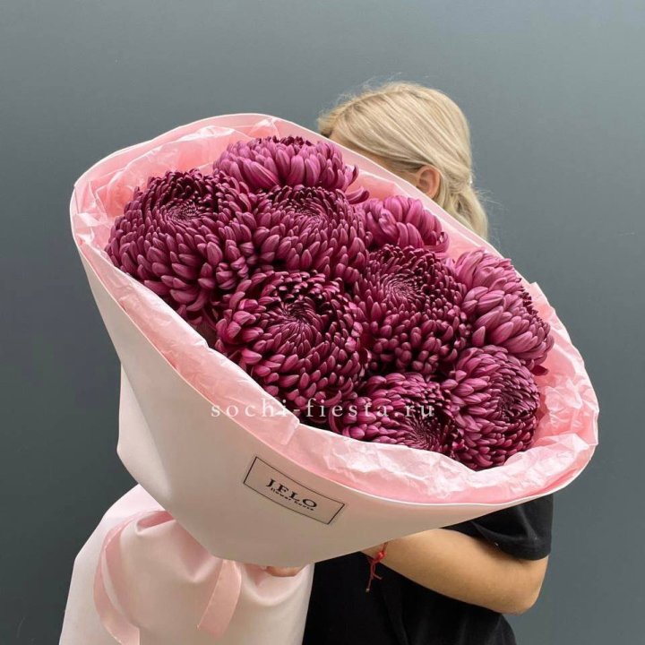 9 хризантем бигуди в Ярославле