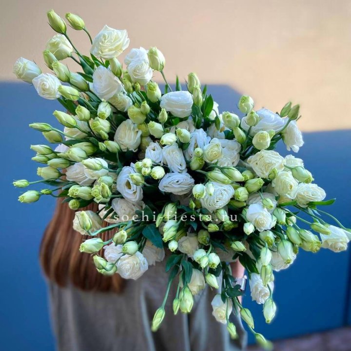 Охапка эустомы в Ярославле